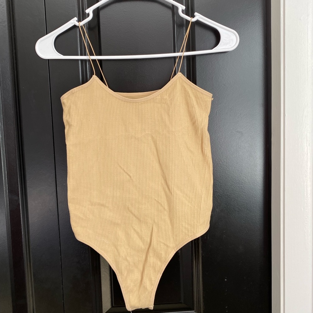 Tan Bodysuit